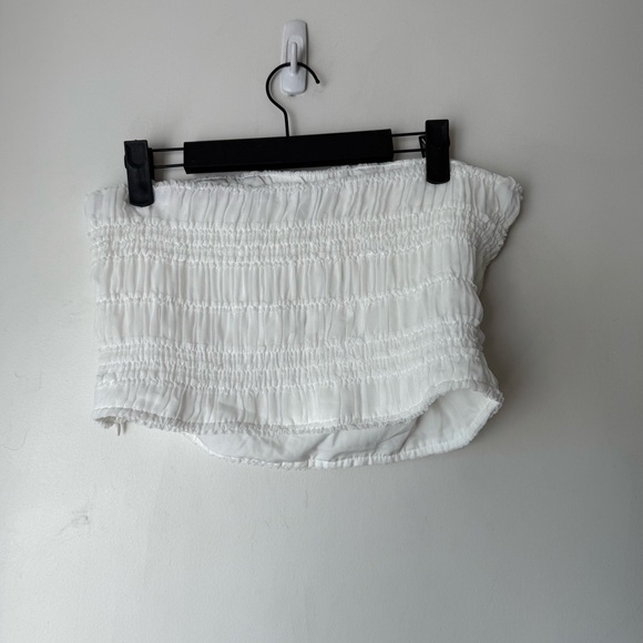 Princess Polly Lelande White Tube Top 6 - Picture 6 of 12